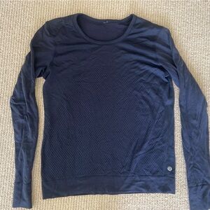 Navy Lululemon Top